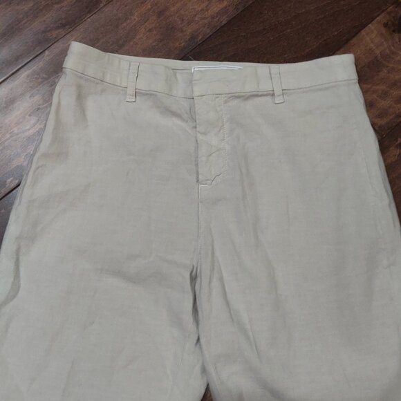 Frank & Eileen Kinsale Performance Linen Pant In Cement Various Sizes - Picture 4 of 8